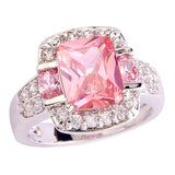 Charming Nice Women Party CZ Silver 925 Ring Gifts