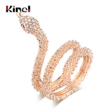 Rose Gold Snake Rings For Women