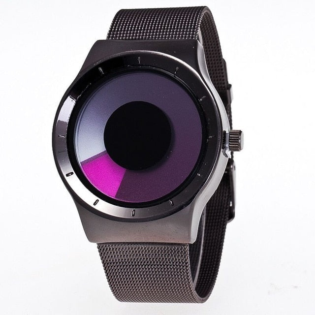 Steel Mesh Strap Quartz Watch