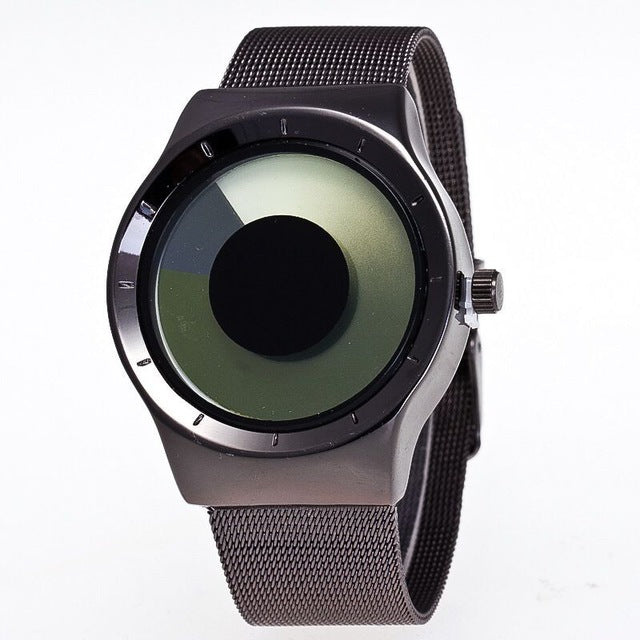 Steel Mesh Strap Quartz Watch