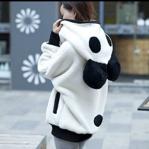 Panda Lovers Womens Sweatshirt Hoodies