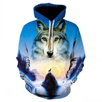 Save Me Wolf Hoodies Men / Women