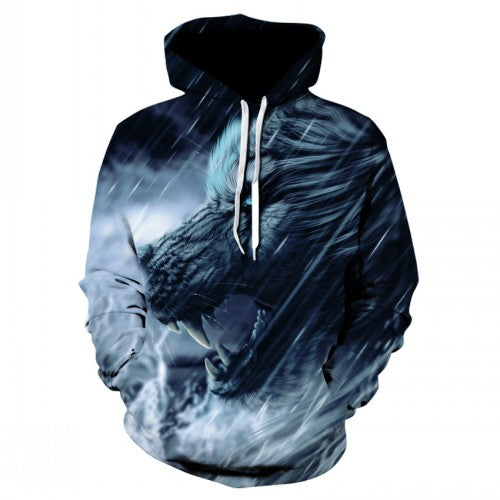 Terror Face Wolf Hoodies Men / Women