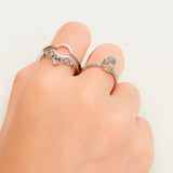 100 Language I Love You Memory Ring Romantic Valentine's Day Gift