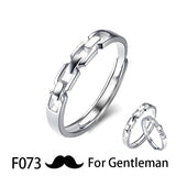 Couple Pledge Love Token Re sizable Ring Sets