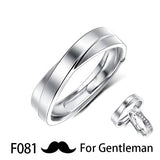 Couple Pledge Love Token Re sizable Ring Sets