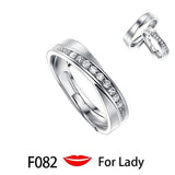Couple Pledge Love Token Re sizable Ring Sets