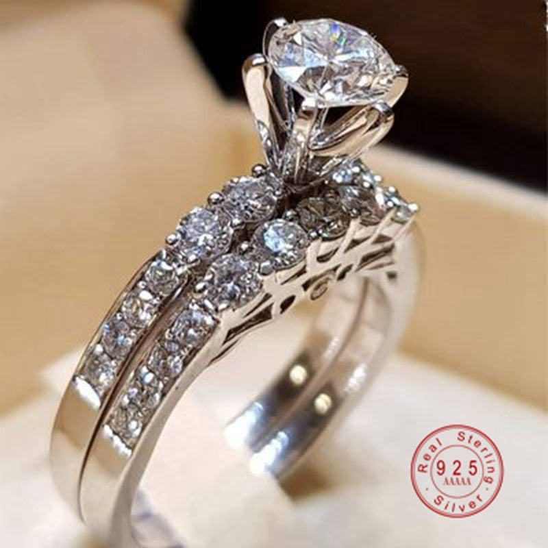 2 PC Lover Classic Romantic Rings Sets