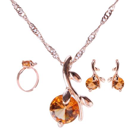 Crystal CZ LuluHub Anniversary Jewelry Sets