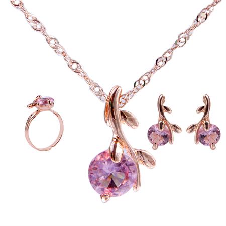 Crystal CZ LuluHub Anniversary Jewelry Sets
