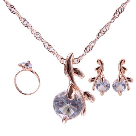Crystal CZ LuluHub Anniversary Jewelry Sets