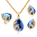 Crystal CZ LuluHub Anniversary Jewelry Sets