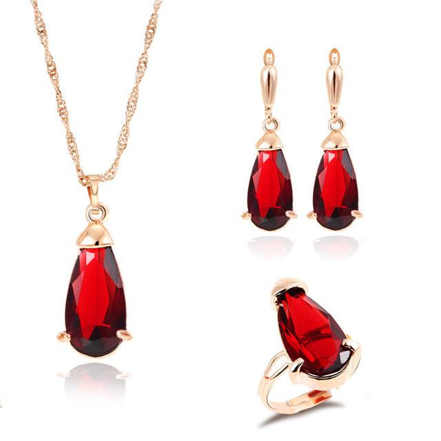 Crystal CZ LuluHub Anniversary Jewelry Sets