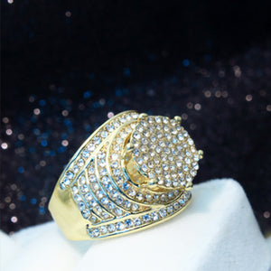 Full Cubic Zircon Bling Iced Out Men/women Ring